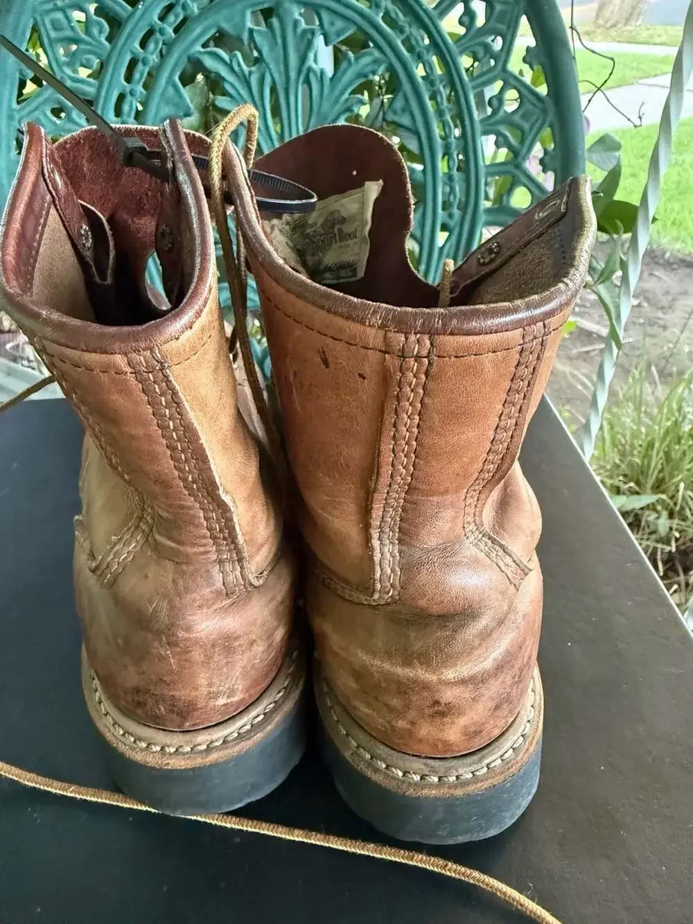 Vintage Red Wing Irish Setter Sport Hunting Boots 9 C